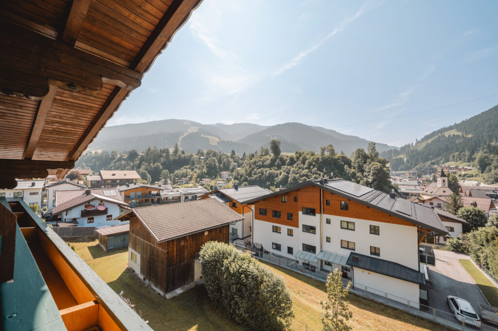 Appartement Edelweiß 1 - Ausblick Wagrain